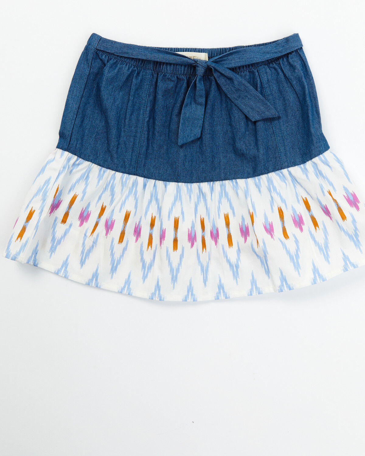 Image #3 - Shyanne Toddler Girls' Graphic Tee and Skirt - 2 Piece Set, White, hi-res