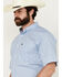 Image #2 - Ariat Men's Welburn Striped Short Sleeve Button-Down Western Shirt - Tall, , hi-res