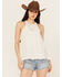 Image #1 - Shyanne Women's Crochet Halter Tank Top, White, hi-res