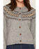 Image #3 - Saltwater Luxe Women's Southwestern Button-Down Cardigan, Grey, hi-res