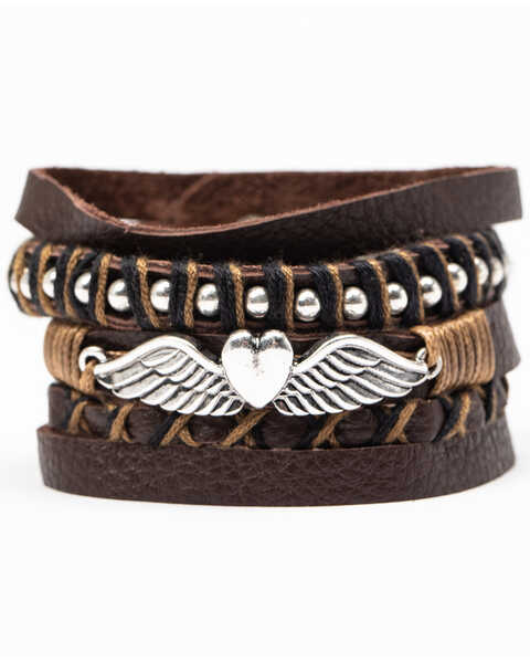 Image #1 - Idyllwind Women's Wild At The Heart Cuff, Brown, hi-res