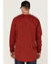 Image #4 - Hawx Men's FR Flame Graphic Long Sleeve Work T-Shirt, Dark Red, hi-res