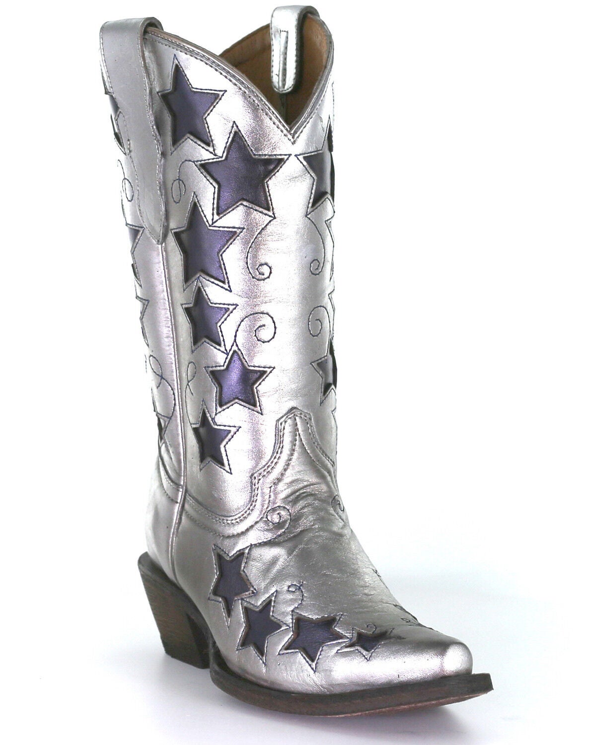 corral silver boots