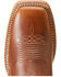 Image #4 - Ariat Women's Frontier Patchwork Western Boots - Broad Square Toe, Brown, hi-res
