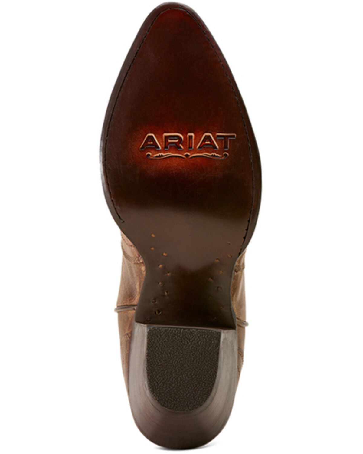 Image #5 - Ariat Women's Julietta Western Booties - Round Toe, Brown, hi-res