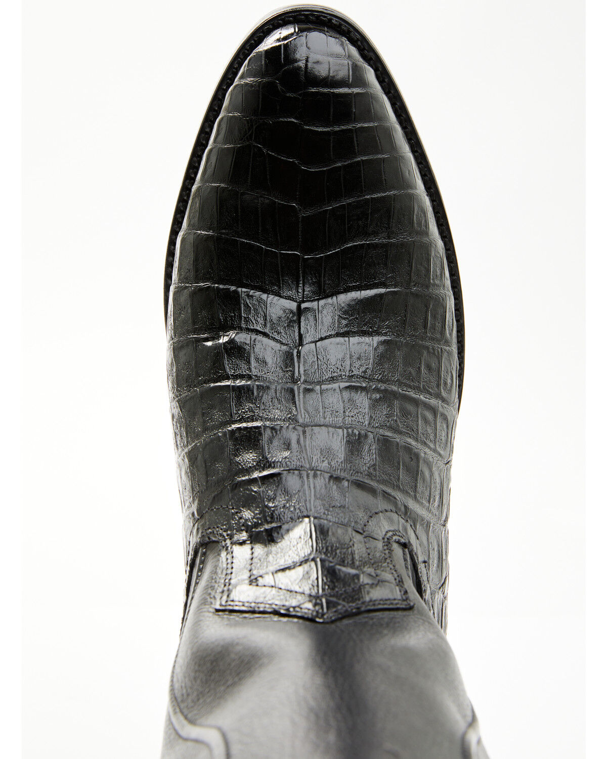 Image #6 - Cody James Black 1978® Men's Chapman Exotic Caiman Belly Western Boots - Round Toe, Black, hi-res