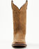 Image #4 - Laredo Women's Megan Western Boots - Broad Square Toe, Tan, hi-res