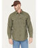 Image #1 - Thorogood Men's Convertible Long Sleeve Work Shirt, Grey, hi-res