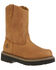 Georgia Boot Boys' Wellington Boots - Round Toe, Brown, hi-res