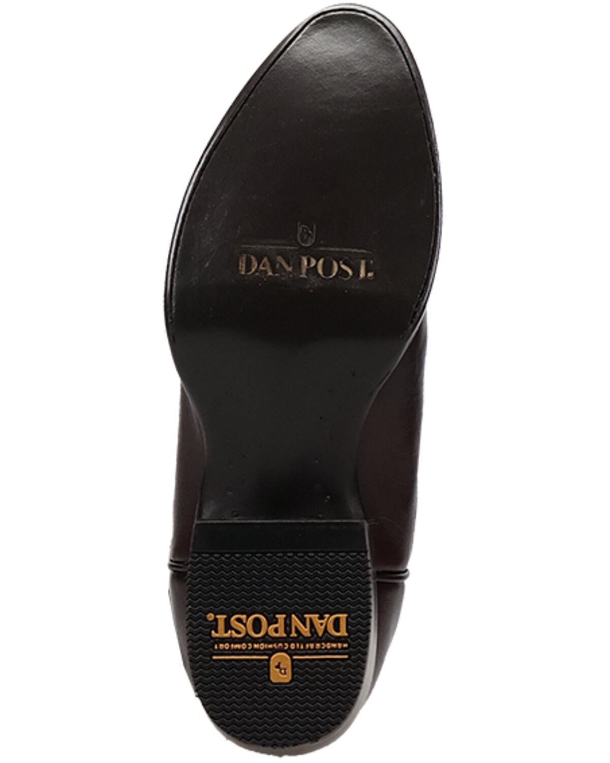 Image #7 - Dan Post Men's Rio Grande Tall Western Boots - Round Toe, Chocolate, hi-res