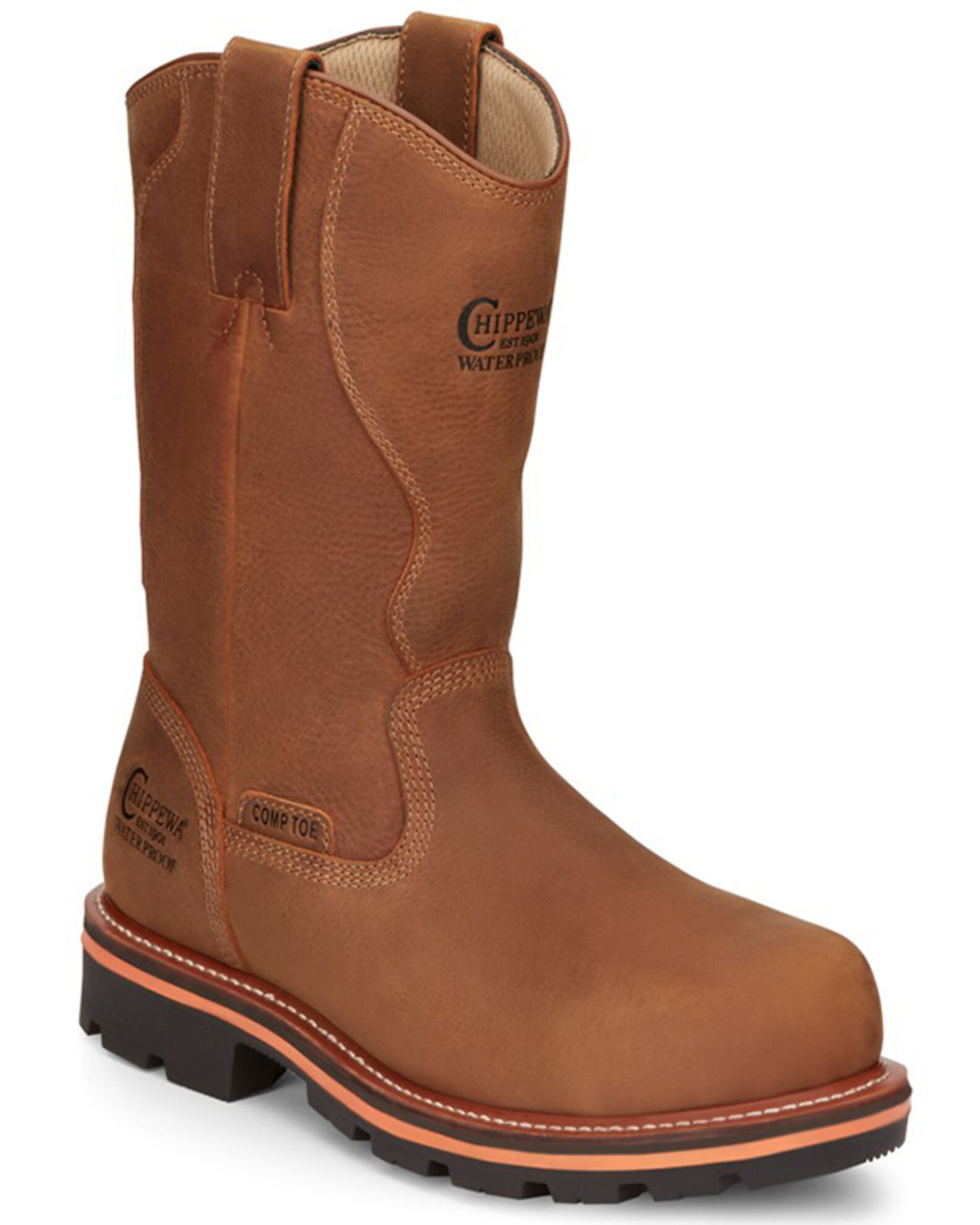 Chippewa composite toe waterproof work boot hotsell