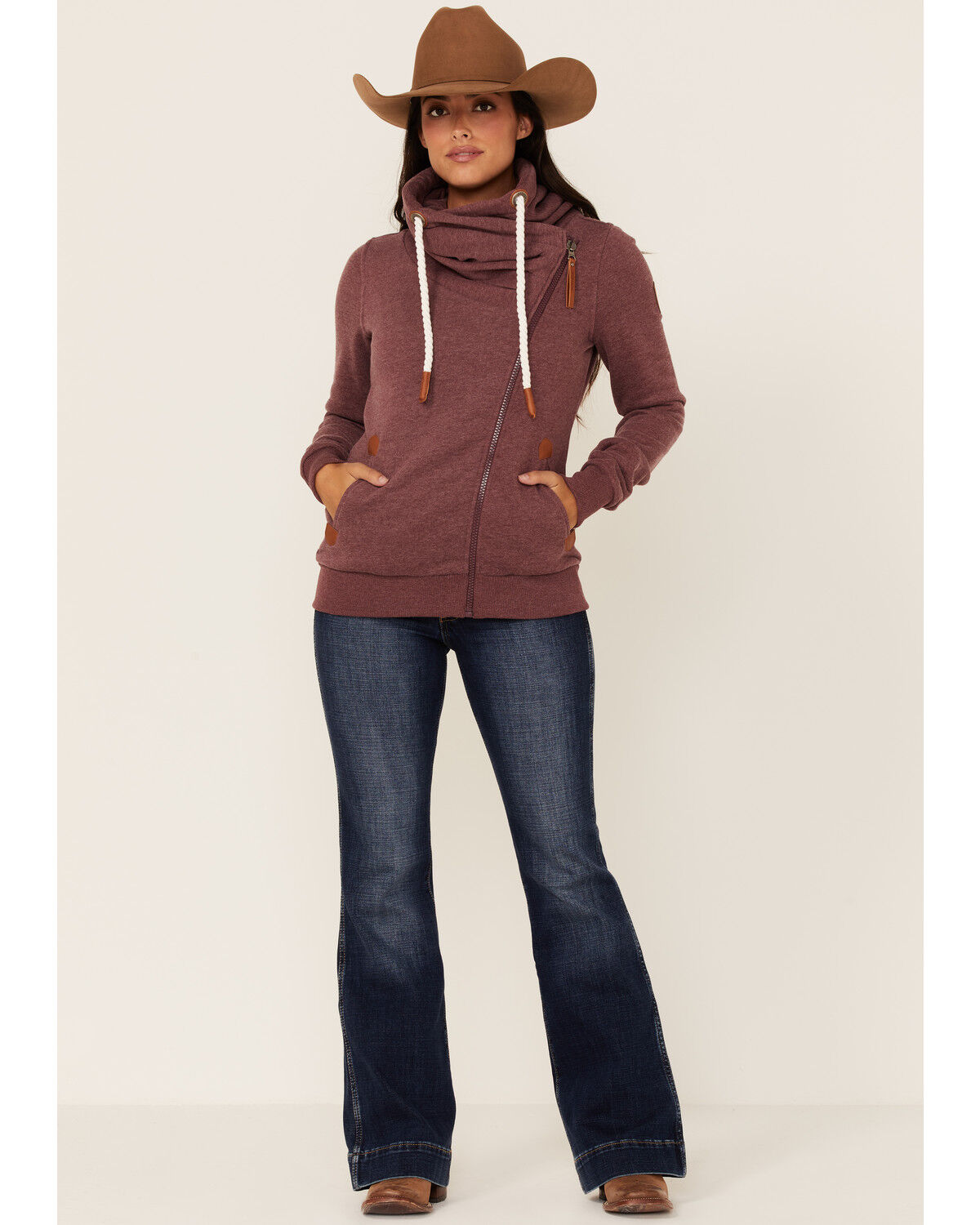 Image #2 - Wanakome Women's Asymmetrical Zip Jacket, , hi-res