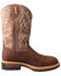 Twisted X Men's Lite Cowboy Western Work Boots - Composite Toe, Brown, hi-res