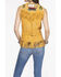 Image #2 - Double D Ranch Women's Head Over Heels Vest , Gold, hi-res