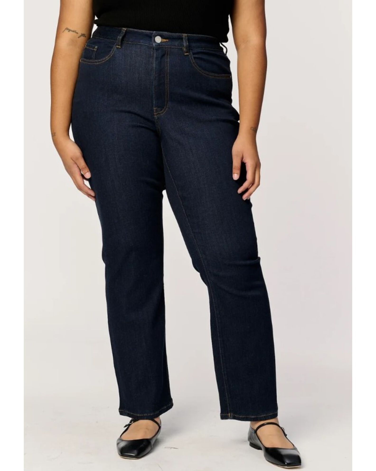 Warp stretch denim cheap