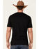 Cody James Men's Roam Free Flag Graphic Short Sleeve T-Shirt, Black, hi-res