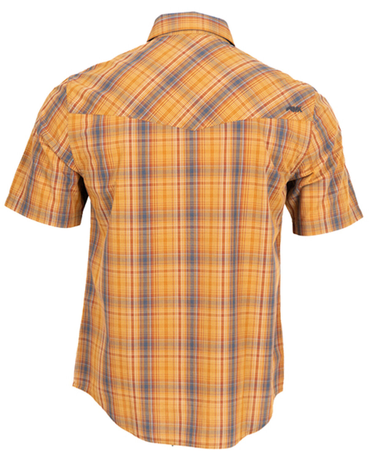 Image #2 - Mountain Khakis Men's Rodeo Short Sleeve Woven Shirt, Orange, hi-res