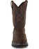 Cody James Men's Western Pull On Work Boots - Round Toe, Brown, hi-res