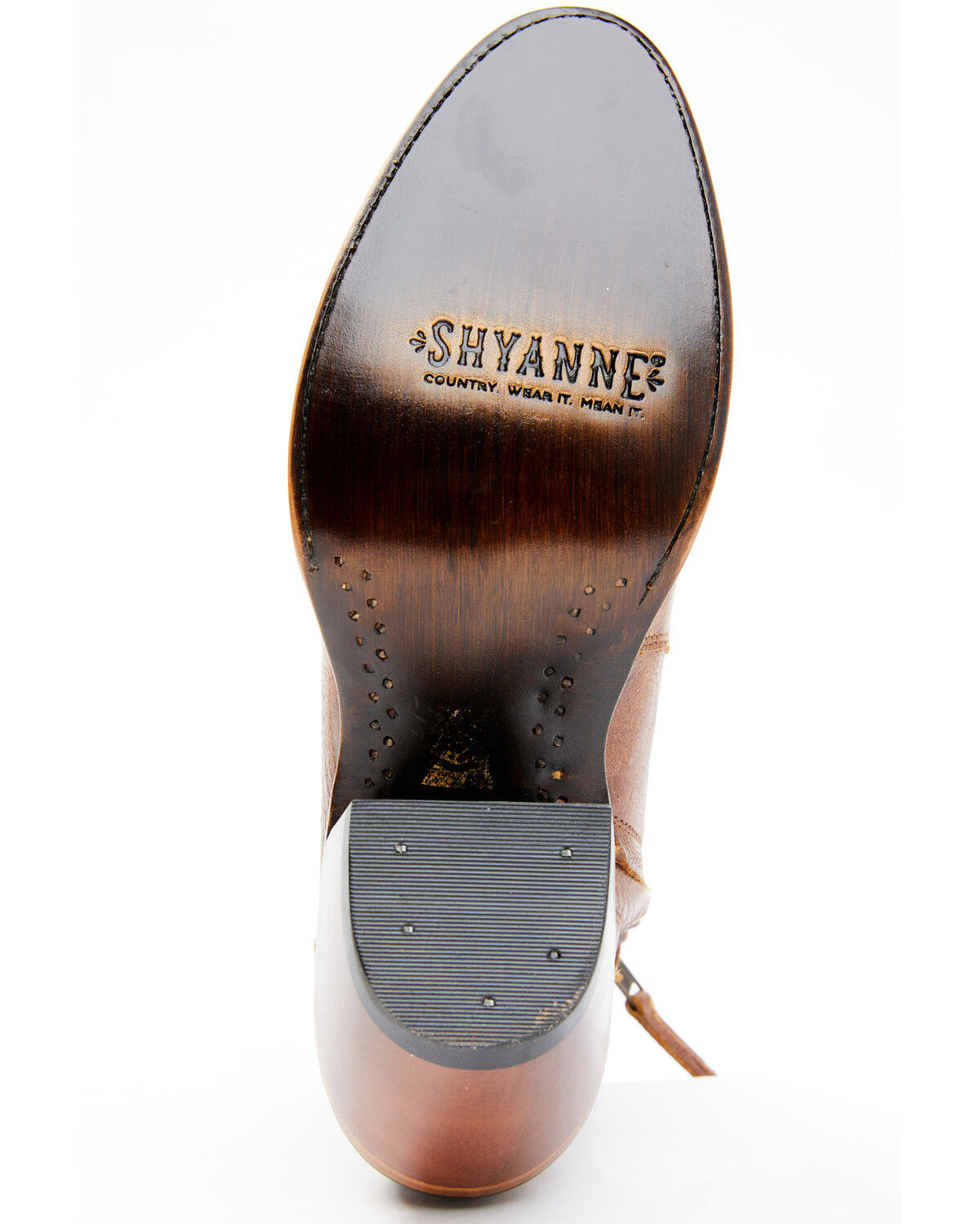 Image #7 - Shyanne Women's Tillie Fashion Booties - Round Toe, Brown, hi-res