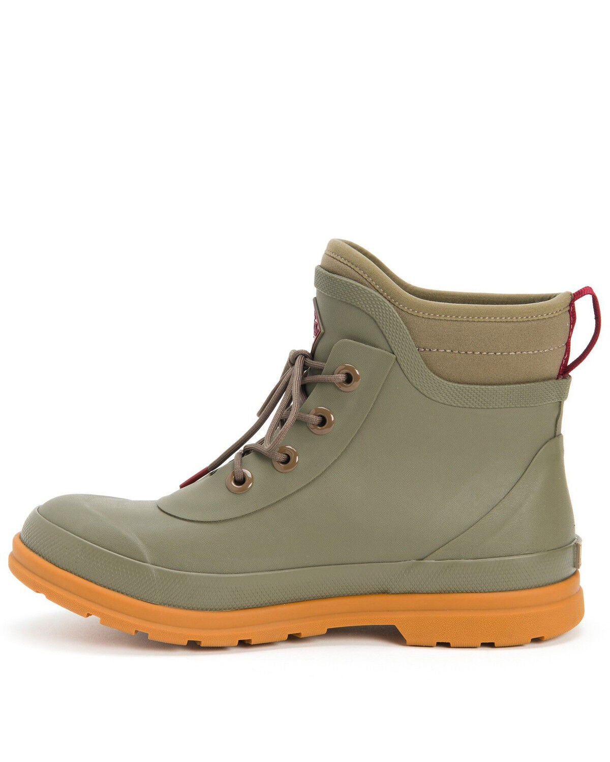lace up rubber boots womens