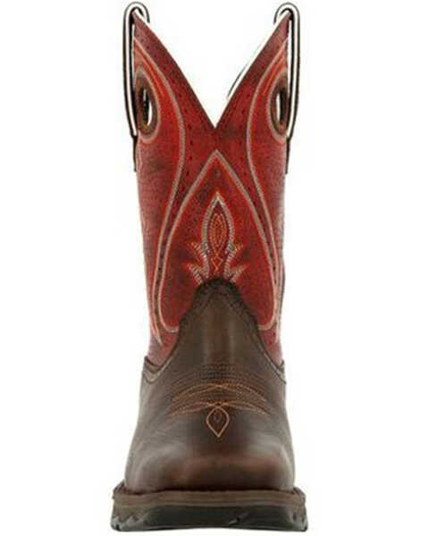 Image #4 - Durango Women's Lady Rebel Western Boots - Square Toe, Chestnut, hi-res