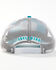 Image #3 - Idyllwind Women's Y'all Ain't Right Embroidered Mesh Back Ball Cap, Turquoise, hi-res