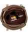 Image #2 - American West Navajo Soul Zip Top Tote, Dark Brown, hi-res
