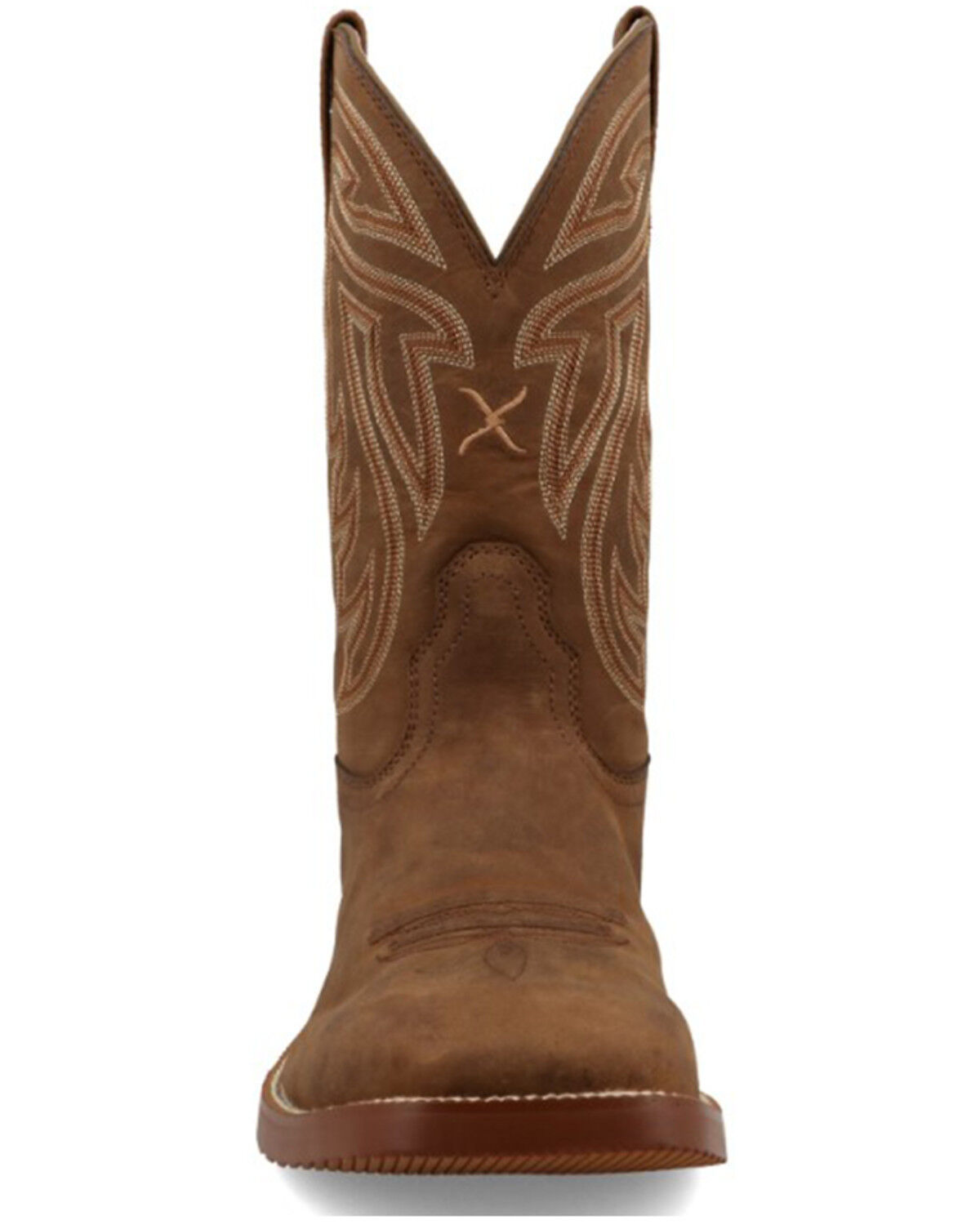 Image #4 - Twisted X Men's 11" Tech X Western Boots - Broad Square Toe, Brown, hi-res