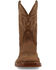 Image #4 - Twisted X Men's 11" Tech X Western Boots - Broad Square Toe, Brown, hi-res