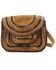 Image #1 - Bed Stu Women's Gilda Crossbody Bag, Distressed Brown, hi-res