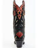 Image #5 - Dan Post Women's Alyssia Floral Leather Tall Western Boots - Snip Toe, Black, hi-res