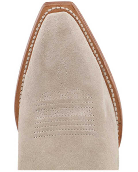 Image #6 - Back Star Women's Addison Suede Tall Western Boots - Snip Toe, Taupe, hi-res