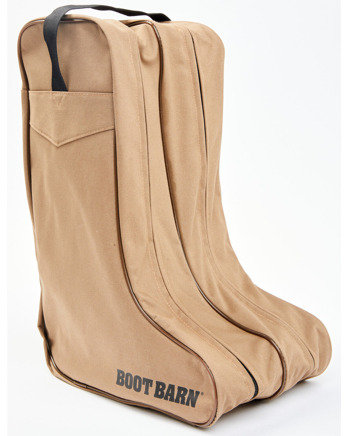 Image #1 - Boot Barn Canvas Boot Bag, Tan, hi-res