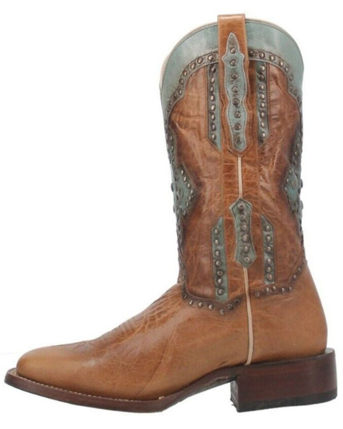 Image #3 - Dan Post Women's Darby Western Boots - Broad Square Toe, , hi-res