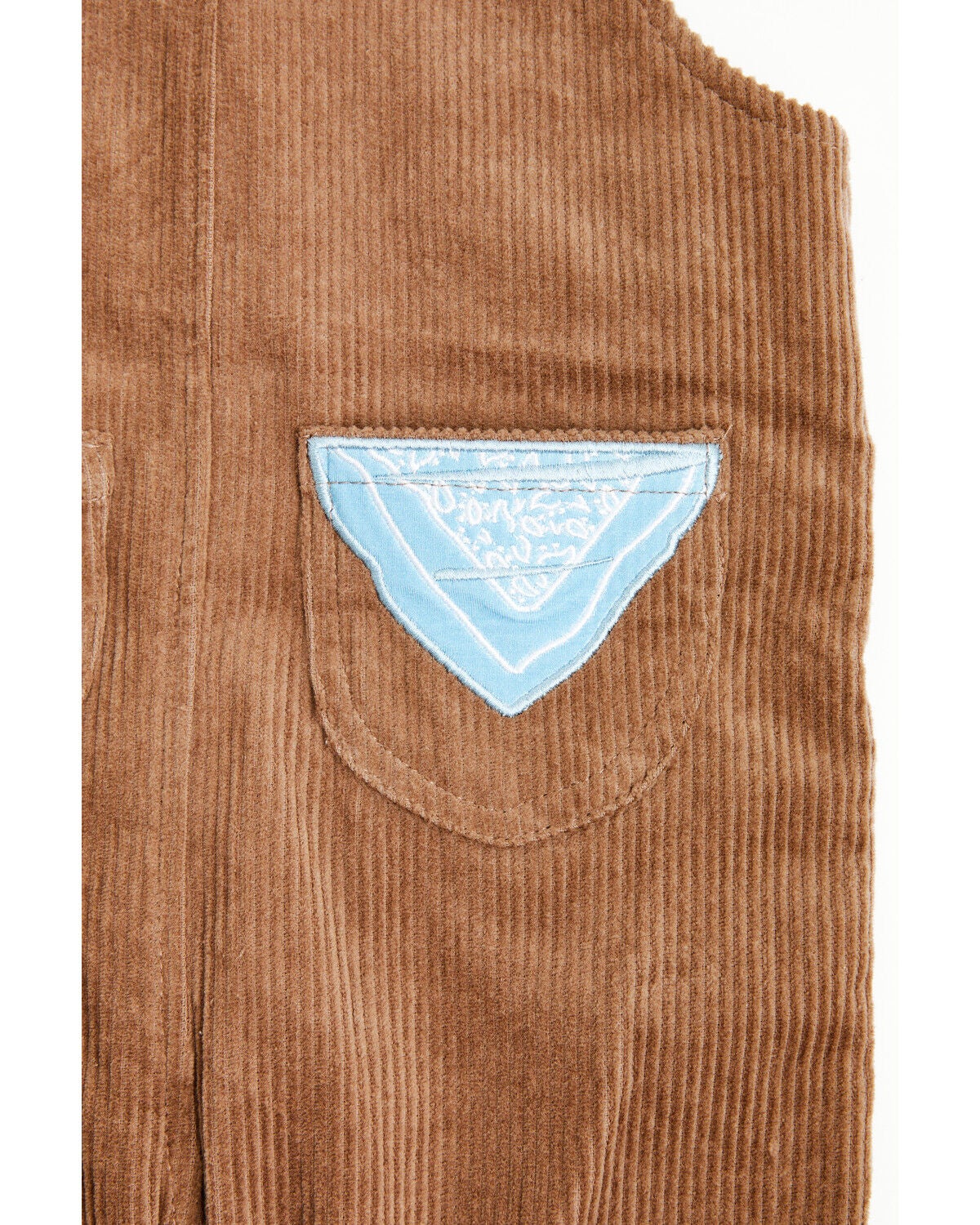 Image #4 - Angel Dear Infant Boys' Barn Corduroy Overalls, Brown, hi-res