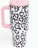 Image #2 - Boot Barn 40oz Leopard Heart Tumbler with Straw, Multi, hi-res