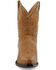 Image #4 - Black Star Women's CellSole Studded Leather Western Boots - Snip Toe, Brown, hi-res