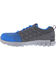 Image #3 - Reebok Women's Sublite Cushion Athletic Work Oxfords - Alloy Toe, Blue, hi-res