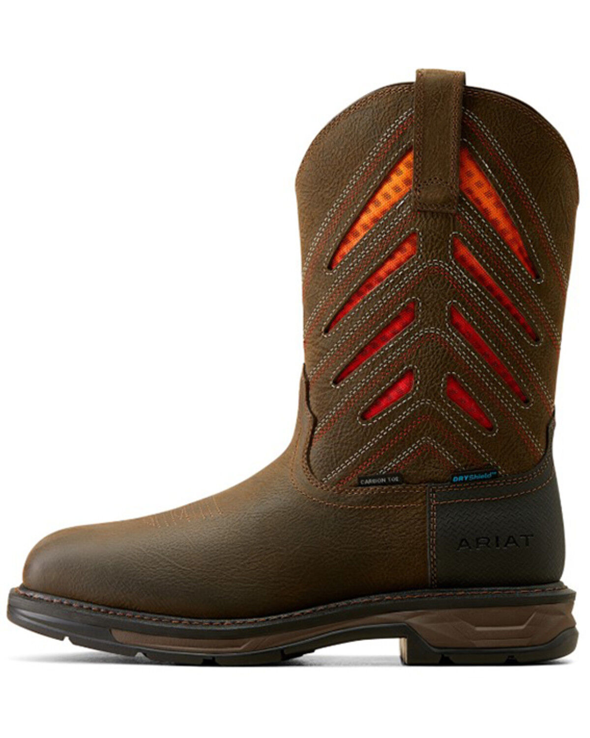 Image #2 - Ariat Men's WorkHog® XT VentTEK Waterproof Work Boots - Carbon Toe, Brown, hi-res