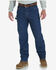 Image #1 - Wrangler Men's FR Medium Wash Denim Carpenter Jeans, Indigo, hi-res