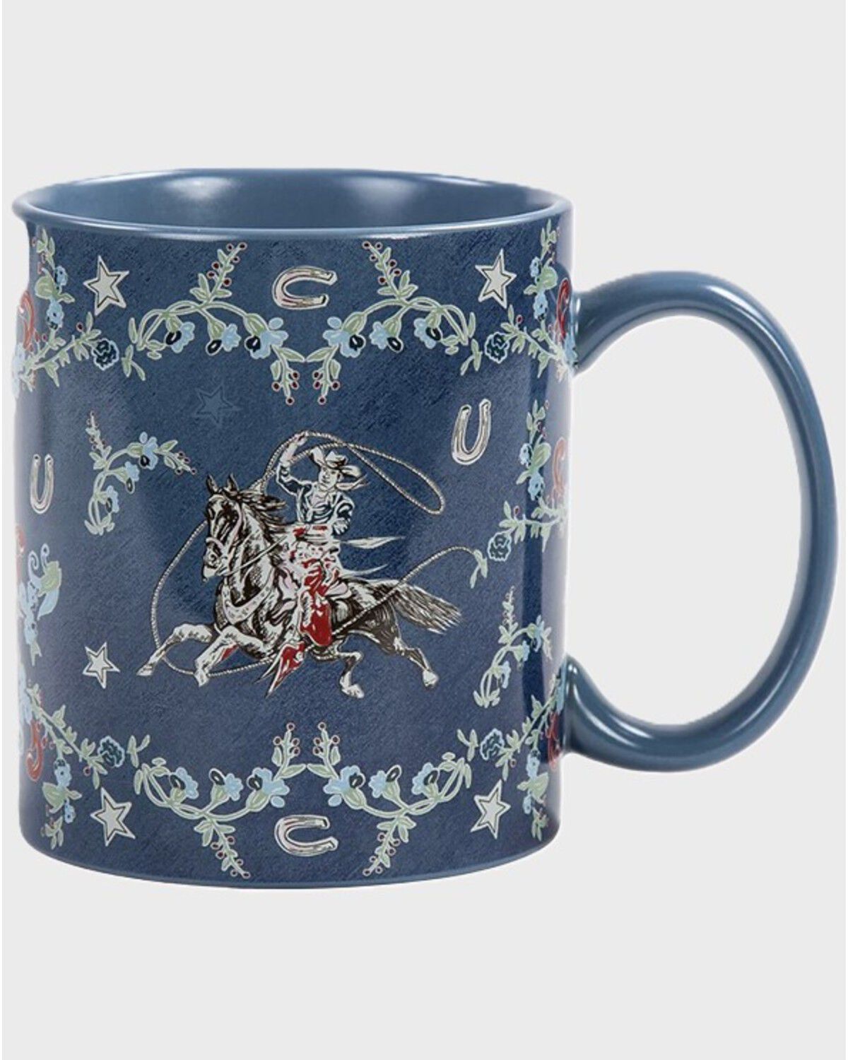 HiEnd Accents Lee Western Mug Set - 4 Piece, Multi, hi-res