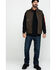 Ariat Men's Loden Rebar Washed Dura Canvas Insulated Work Vest - Big & Tall , Loden, hi-res