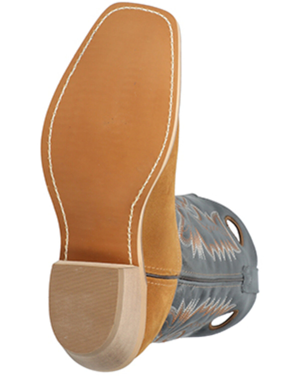 Image #7 - Smoky Mountain Men's Santa Fe Western Boots - Square Toe, Multi, hi-res