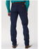 Image #3 - Wrangler Men's Performance Cowboy Cut Jeans - Long, Blue, hi-res