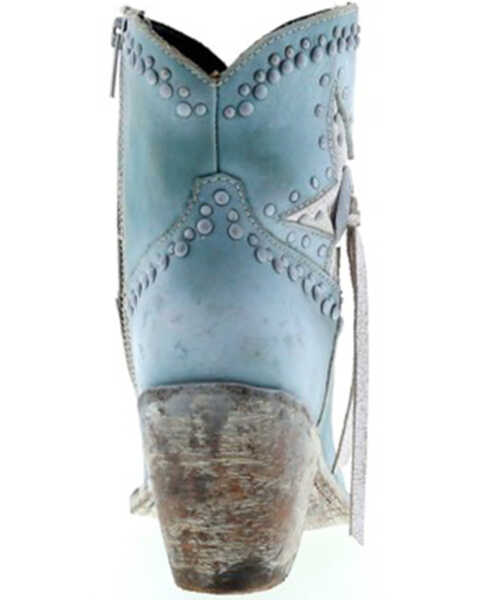 Image #5 - Liberty Black Women's Dolores Studded Western Boots - Snip Toe, Blue, hi-res