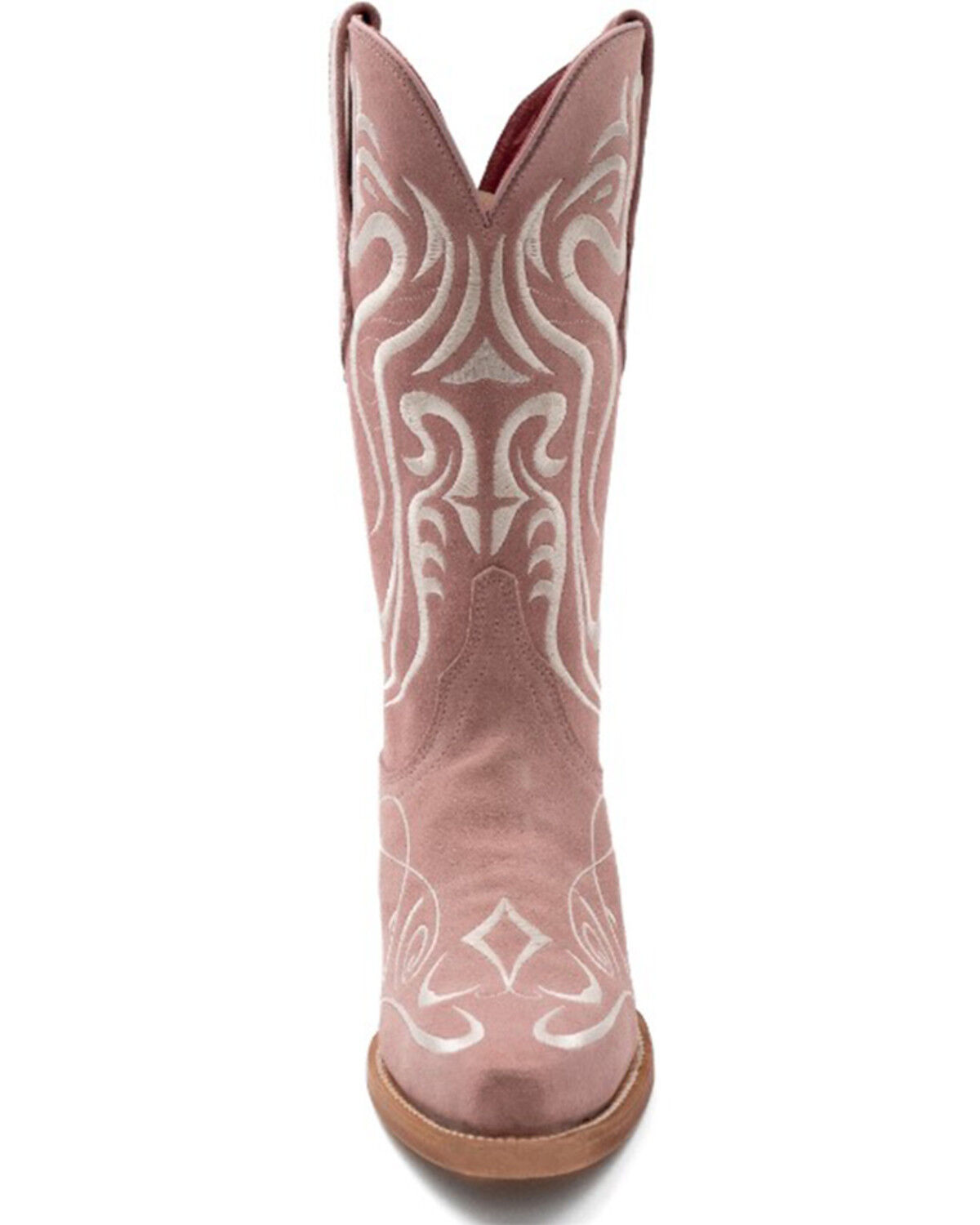 Image #4 - Ferrini Women's Belle Western Boots - Snip Toe, Pink, hi-res