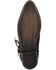 Image #5 - Circle G Women's Buckle Ankle Booties - Round Toe, Black, hi-res