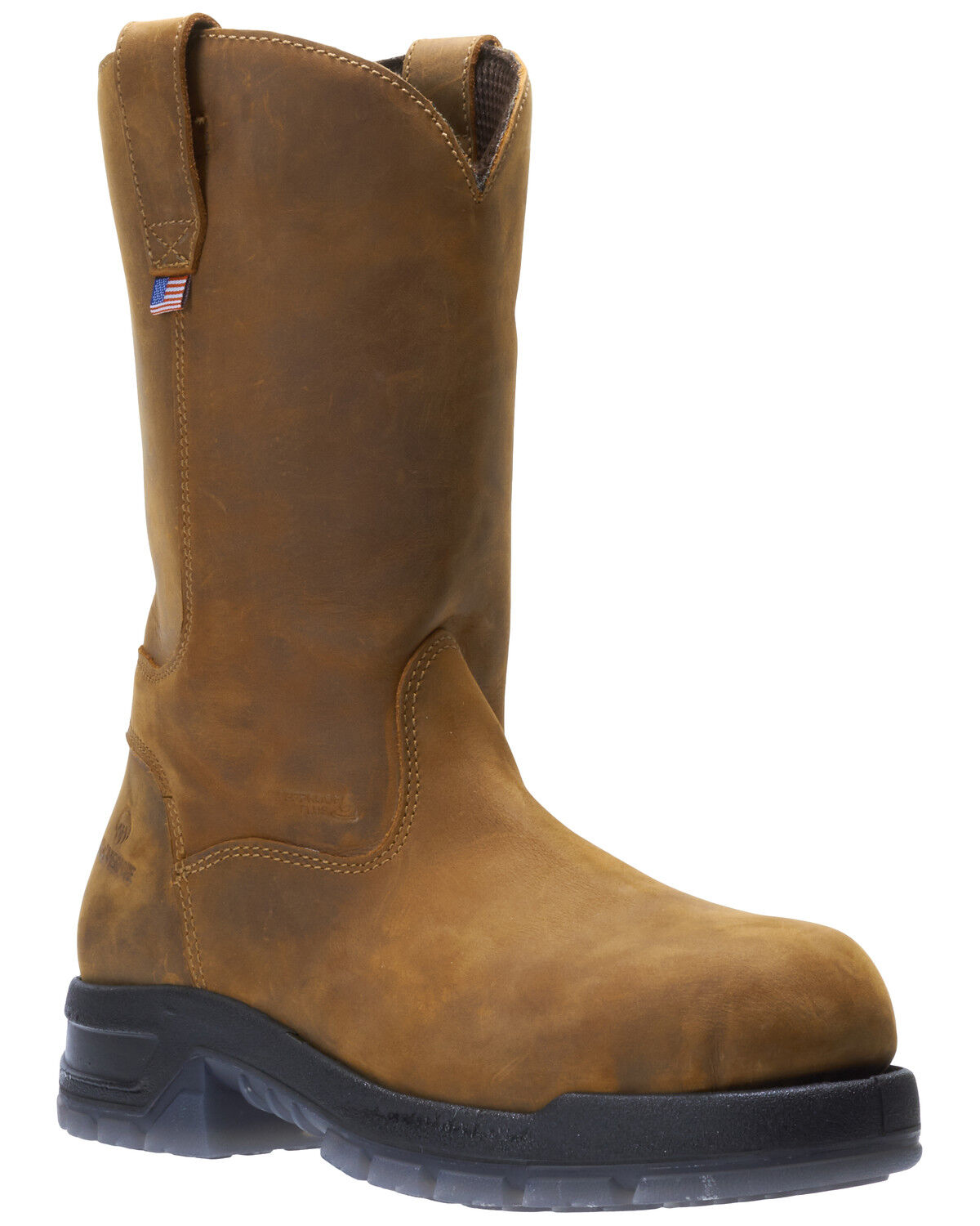 Image #1 - Wolverine Men's Ramparts Western Work Boots - Composite Toe, Tan, hi-res