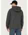 Image #4 - Hawx Men's Embossed Hooded Sweatshirt, Charcoal, hi-res