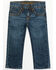 Image #1 - Cody James Toddler Boys' Dark Wash Equalizer Slim Straight Jeans, , hi-res